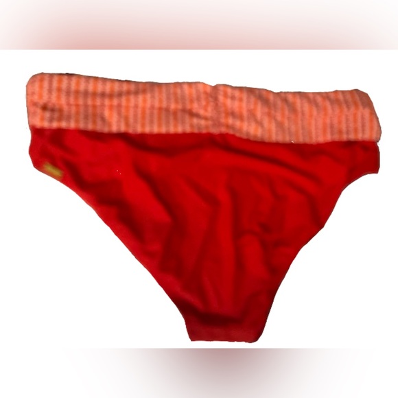NWT Ellen Tracy Red Bikini Bottoms - Size 12 - Picture 4 of 8
